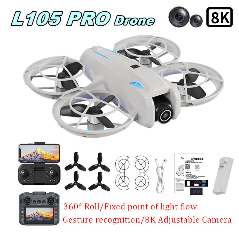 Rc Helicopter Case - L105 PRO Drohne mit 8K-Kamera, vollständiger