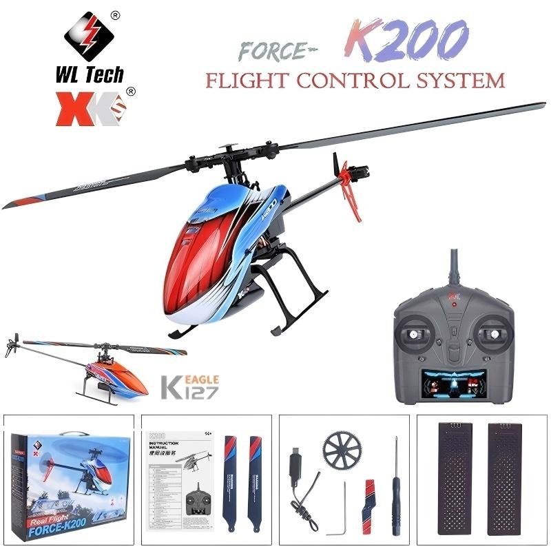 Rc Helicopter Blade - WLtoys RC Hubschrauber K200 K127 2,4
