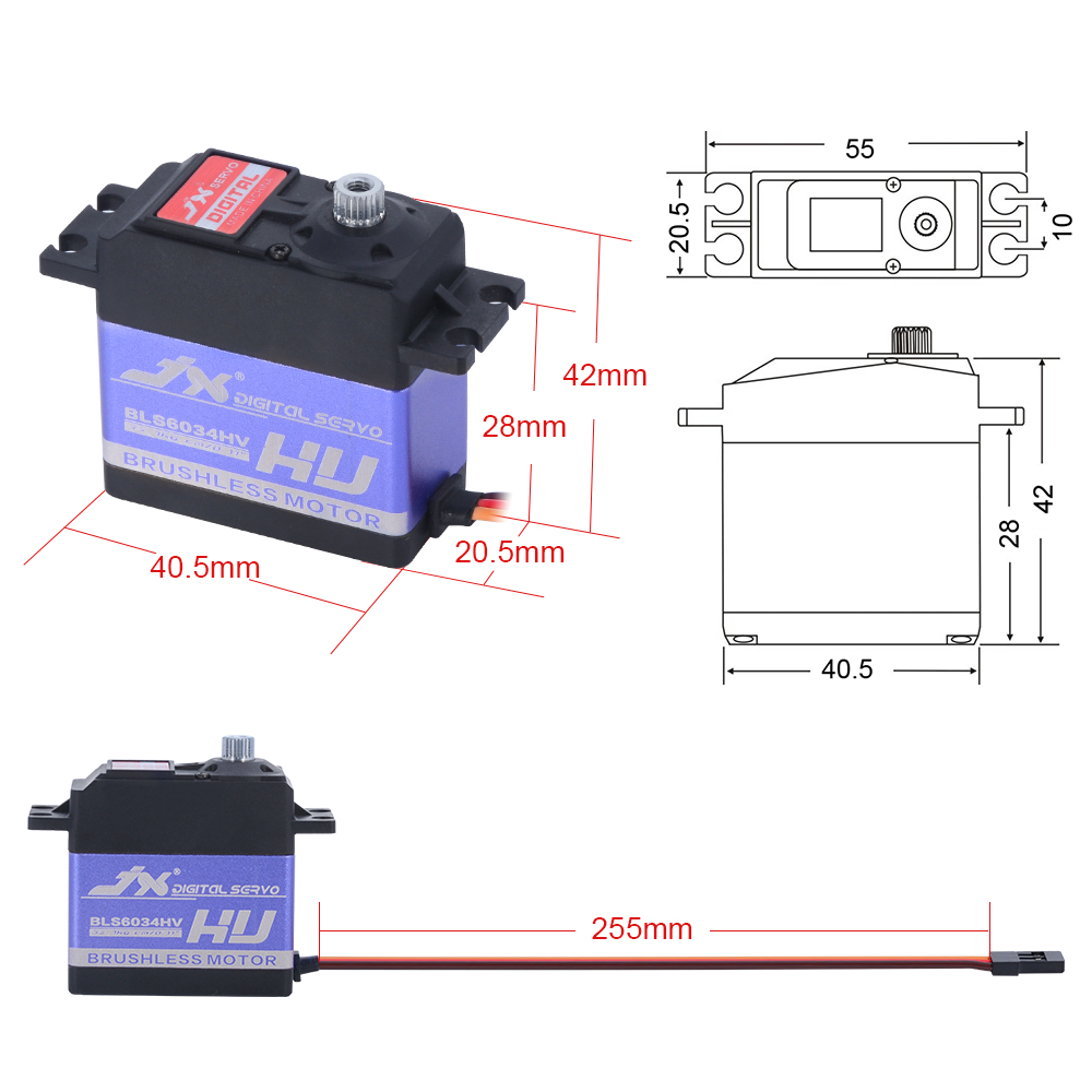 JX BLS6034HV 60g 33kg Bürstenl – Rc Helicopter Battery Bewertung und Preis