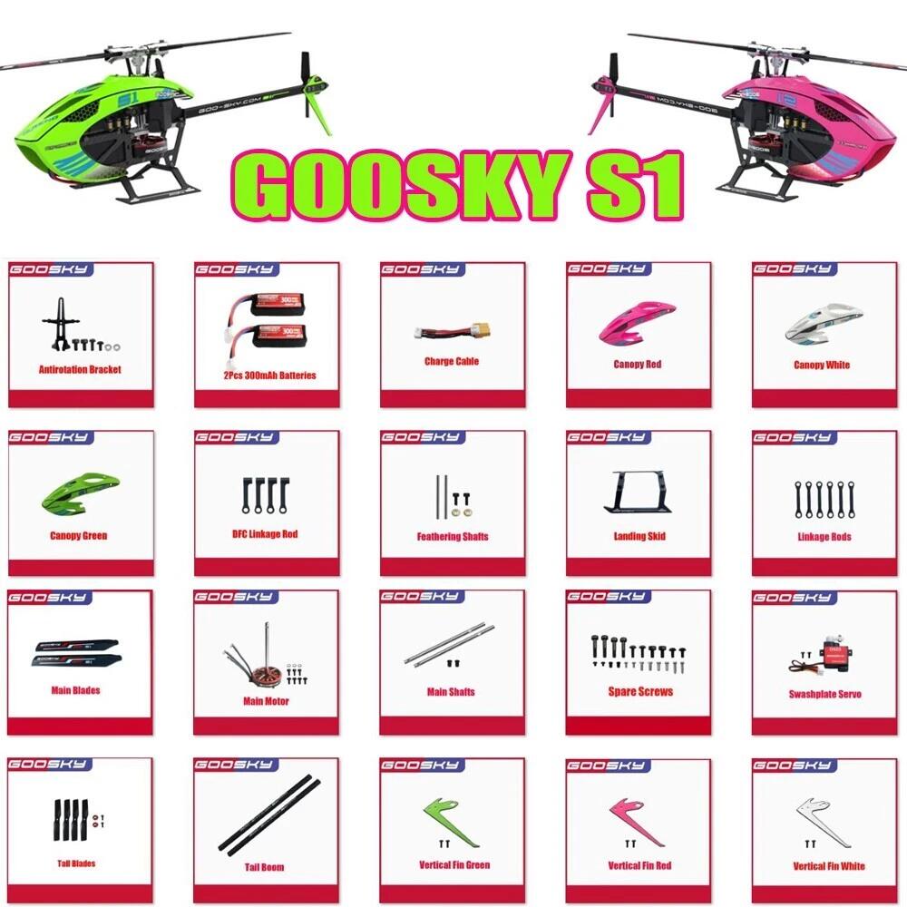 Goosky S1 Helikopter RC Elektr – Rc Helicopter Bag Bewertung und Preis