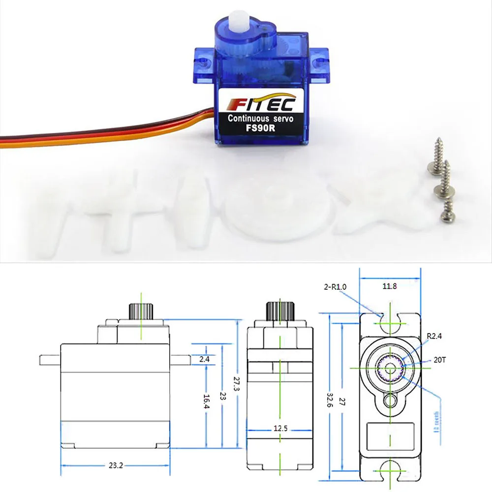 Feetech Mini FS90R Micro Servo – Rc Helicopter Remote Control Bewertung und Preis