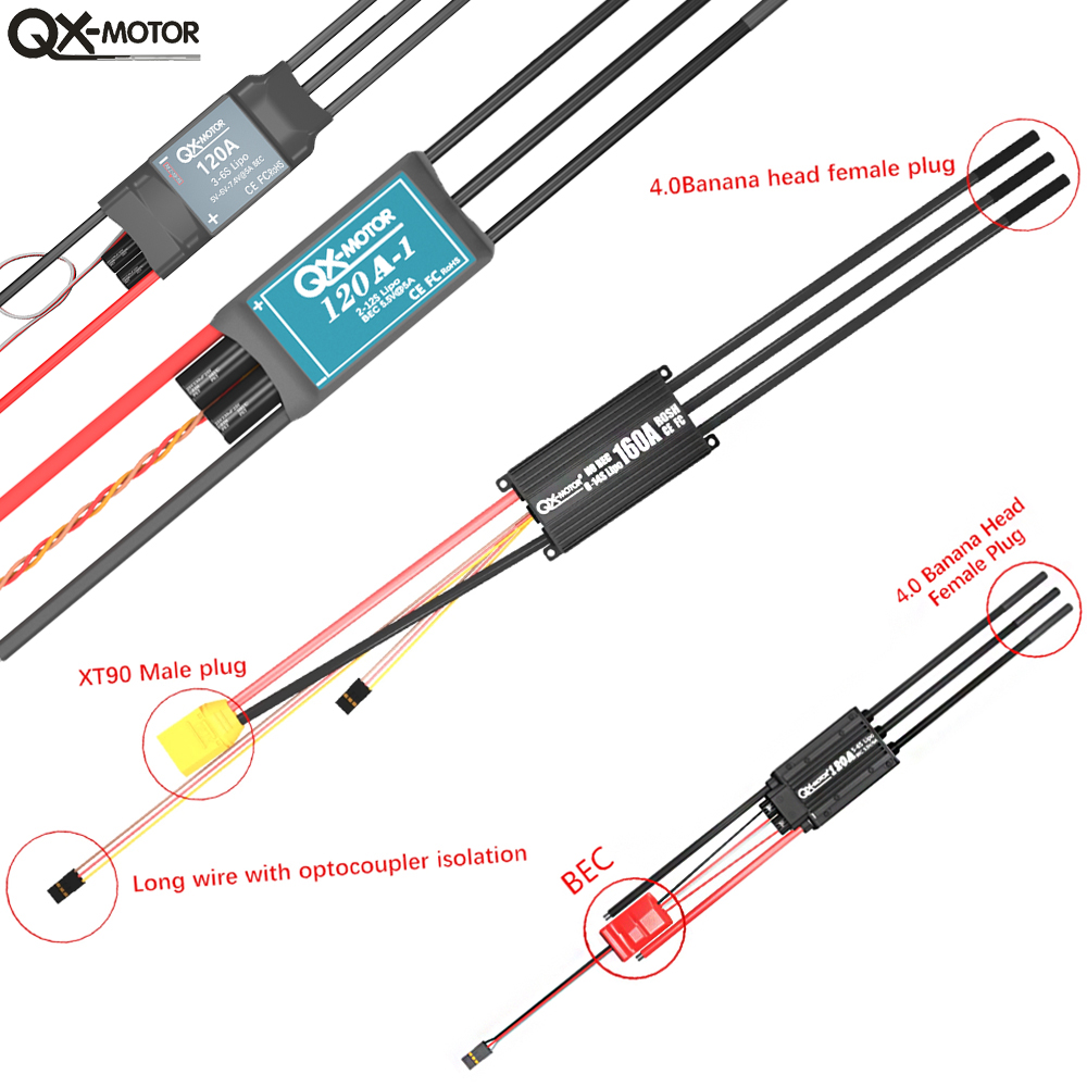 QX-MOTOR Brushless ESC-Serie E – Rc Helicopter Battery Bewertung und Preis