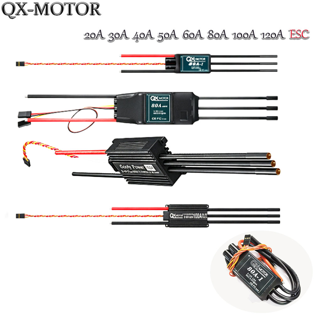 20A-120A Bürstenloser ESC-Gesc – Rc Helicopter Battery Bewertung und Preis