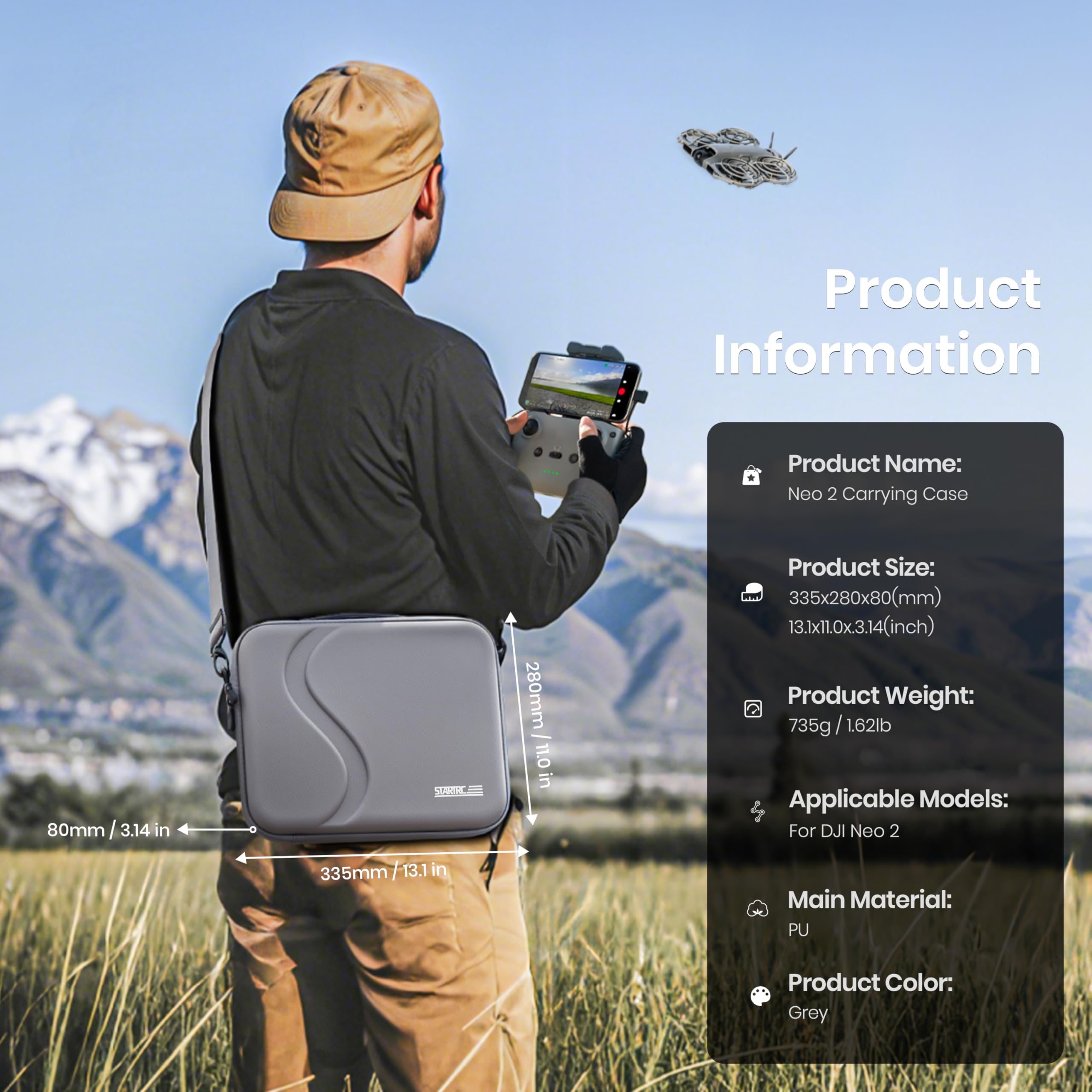 Tragetasche für DJI Neo 2 Zube – Rc Helicopter Bag Bewertung und Preis