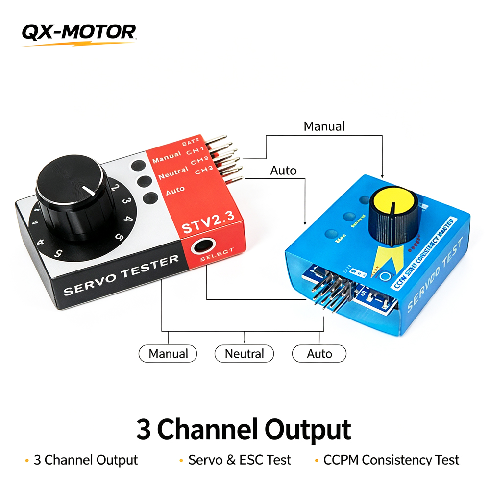 RC Servo Tester 3-Kanal CCPM K – Rc Helicopter Battery Bewertung und Preis